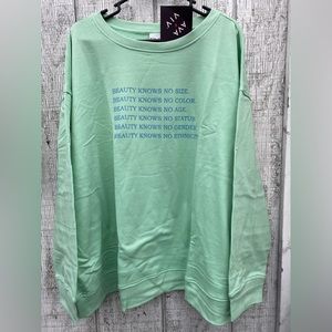 NWT Ava and Viv Sweatshirt